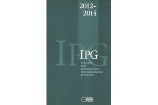 Gutachten zum internationalen und ausländischen Privatrecht &ndash; IPG