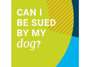 Can I be sued by my dog?