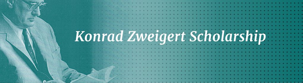 Konrad Zweigert Scholarship