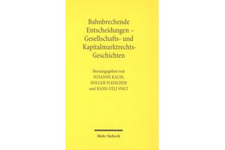 Company Law and Capital Markets Law in Germany, Austria and Switzerland