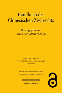 Handbuch des chinesischen Zivilrechts. Analyse und Materialien