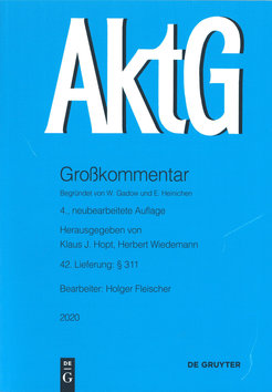 Cover AktG Großkommentar