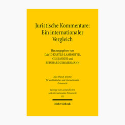 Cover Juristische Kommentare