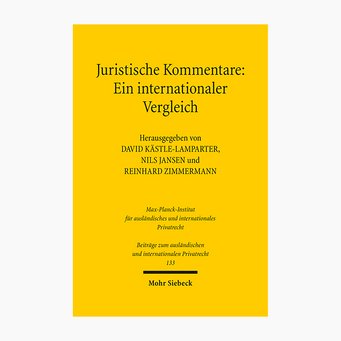 Cover Juristische Kommentare Cover Juristische Kommentare