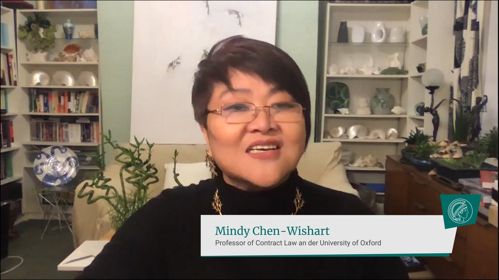 Prof. Mindy Chen-Wishart: Grußwort