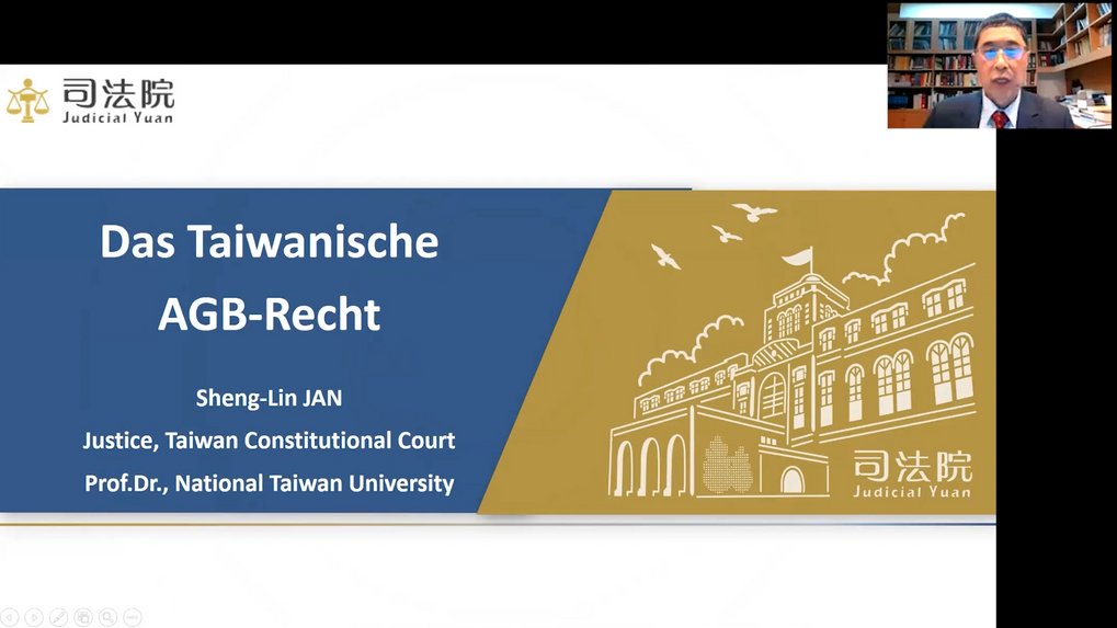 Prof. Dr. Sheng-Lin Jan: General Terms and Conditions under Taiwanese Law