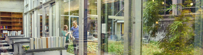 A nexus of experimentation, communication, and cutting-edge international research: the Institute library