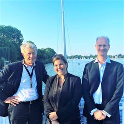 Das Projektteam in Hamburg 2021