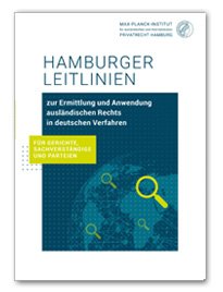 Guidelines for ascertaining and applying foreign law in German litigation