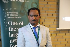 Co-organizer Dr. Gebreyesus Abegaz Yimer (formerly of the MPI for Comparative and International Private Law)