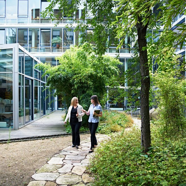 Innenhof des Instituts