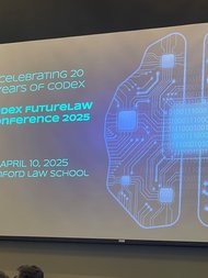 CodeX Future Law Conference 2025 / Stanford Law School
