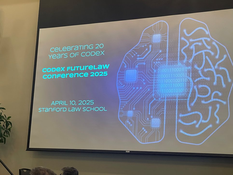 CodeX Future Law Conference 2025 / Stanford Law School 