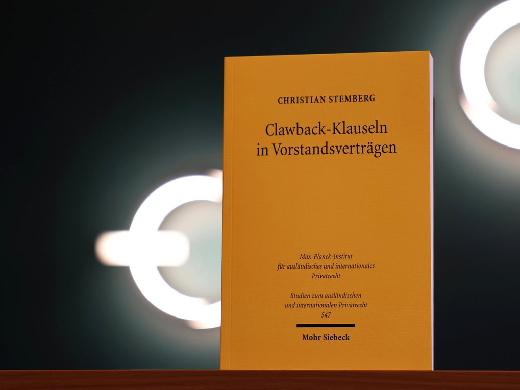 Cover Christian Stemberg, Clawback-Klauseln in Vorstandsverträgen