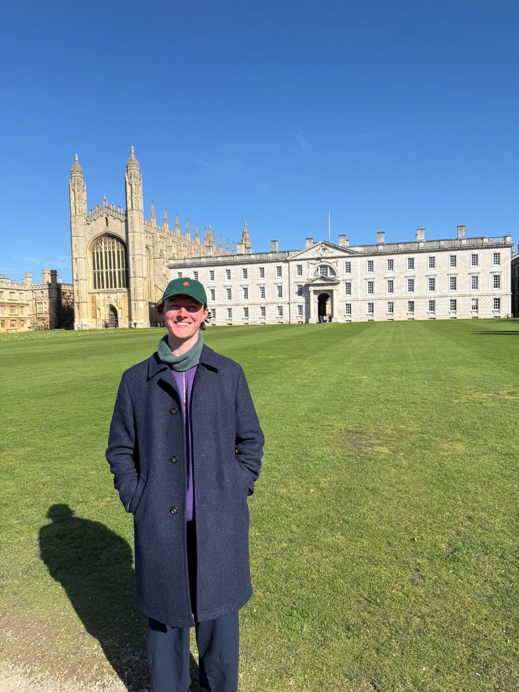 Oskar von Cossel as a Visiting Researcher at the University of Cambridge