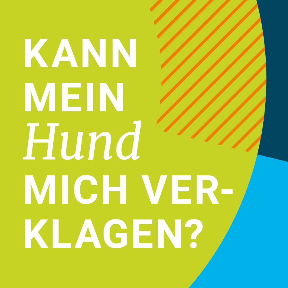 Kann mein Hund mich verklagen?