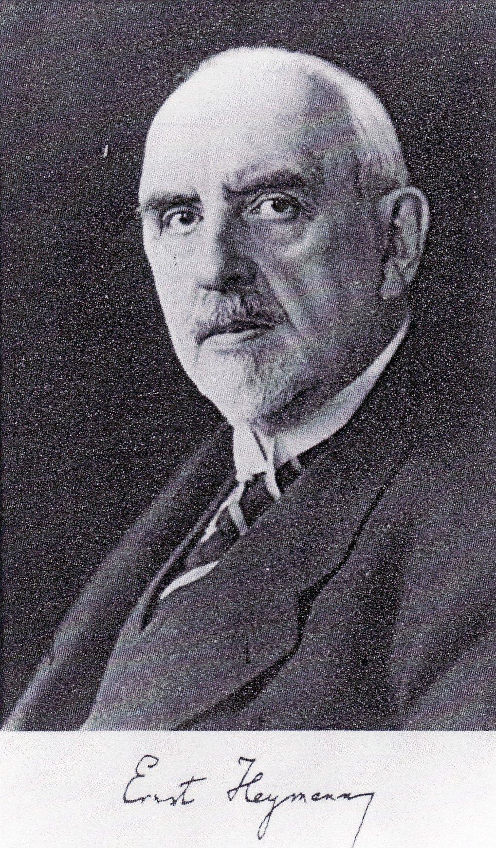 Ernst Heymann (1870-1946): Direktor am Institut von 1937 bis 1945