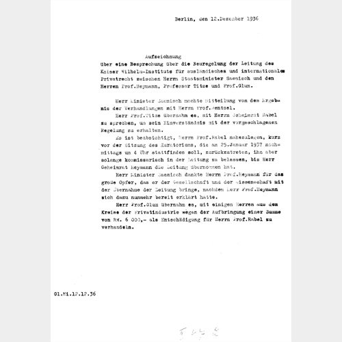 1936_Neuregelung_Institutsleitung