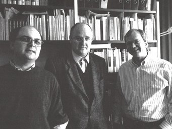 Country desk fellows Hanno Merkt (United States), Harald Baum (Japan) and Oliver Remien (Netherlands) (from left to right). Country desk fellows Hanno Merkt (United States), Harald Baum (Japan) and Oliver Remien (Netherlands) (from left to right).