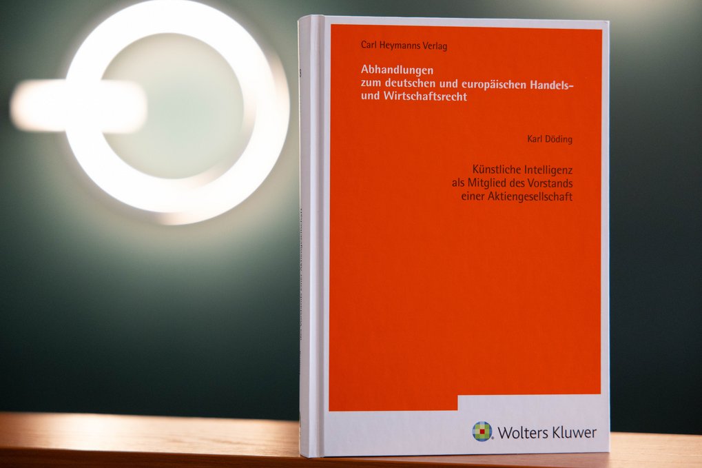 Cover: Karl Döding, Künstliche Intelligenz als Mitglied des Vorstands einer Aktiengesellschaft
