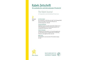 Cover Jahrgang 89 (2025) / Heft 2