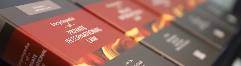 Encyclopedia of Private International Law Encyclopedia of Private International Law