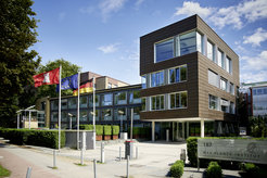 Pressefoto vom Gebäude des Max-Planck-Instituts